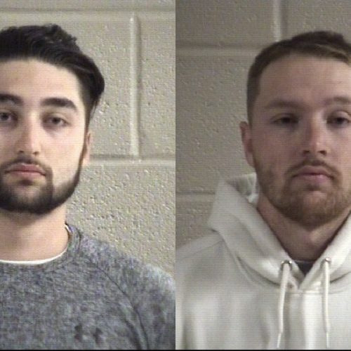 Texas men arrested after driving recklessly while racing down Walnut Avenue in Dalton