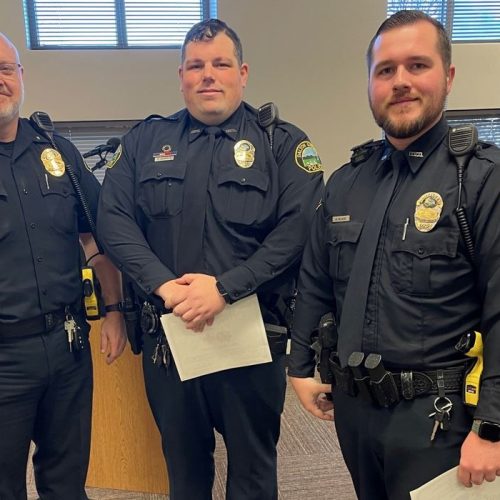 Dalton police officers honored for heroic life-saving effort that saved man’s life in December