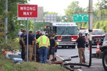 Crews rescue man trapped in drainpipe underneath Battlefield Parkway in Fort Oglethorpe
